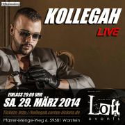 Tickets für KOLLEGAH der Boss - Live in Warstein! am 29.03.2014 - Karten kaufen